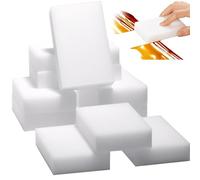 Esshogo 10 Pz Spugne Magiche Bianche, per Cancellare Antisporco, Magica, Spugna Antisporco per Pulizia Casa, Cucina, Parete, Bagno, Pavimenti, Scarpe