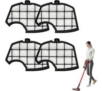 Esshogo 4 Pezzi Filtri Motore, Filtro Folletto VK140, Ricambi Folletto VK150, per Vorwerk Folletto VK140 VK150 FP 140 Aspirapolvere Filtri di Ricambio