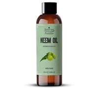 Essican Purelife Olio di Neem Puro 100ml Spremuto a Freddo per Pelle, Capelli, Unghie, Lozioni il Corpo, Spray per Piante, Olio Vettore Oli Essenziali, Nutriente Cuoio Capelluto e Crescita dei Capelli