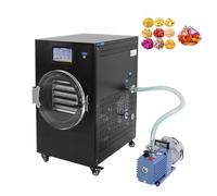 Essiccatore a vuoto da 1500 W, macchina scientifica da 4 litri con pompa a vuoto rotativa, scatola mobile per asciugare alimenti da 220 V per verdure, frutta e carne