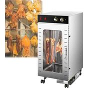 Essiccatore alimentare in acciaio inox di grande capacità, essiccatore alimentare commerciale rotante a 360°, adatto per carne secca, erbe aromatiche e cibo per cani.(60 Catties Per Time)