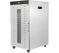 Essiccatore Alimentare Professionale A 20 Vassoi, 1700 W, Temperatura E Tempo Regolabili, Ideale per Essiccare Frutta, Verdura, Carne, Spezie E Fiori, con Efficiente Sistema