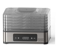 Essiccatore Blackdecker BXDE401E potenza 400W con 5 scomparti e display digital