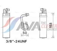 Essiccatore, climatizzatore AVA COOLING DND285 per QASHQAI +2 (JJ10E) 2 2007-