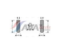Essiccatore, Climatizzatore AVA COOLING MZD185 per MAZDA 3 (BK) 1.6 2003-2009