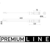 Essiccatore, climatizzatore MAHLE AD 299 000P per CLASSE A (W176) 2 2013-2018