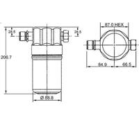 Essiccatore, climatizzatore MAHLE AD 36 000S AUDI A4 B5 (8D2) 1.6 1994-2