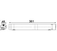Essiccatore, climatizzatore MAHLE AD 95 000P per SPRINTER 5-t Furgone 3 2006-
