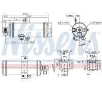 Essiccatore, Climatizzatore per CITROËN PEUGEOT 605 XM