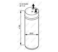 Essiccatore, Climatizzatore per RENAULT CLIO SCÉNIC