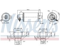 Essiccatore, Climatizzatore per SEAT VW CADDY CORDOBA GOLF IBIZA INCA LUPO POLO