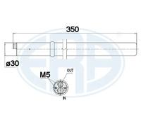 Essiccatore climatizzazione 668003 ERA per VW SEAT AUDI SKODA