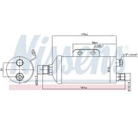 NISSENS 95354 Essiccatore climatizzatore