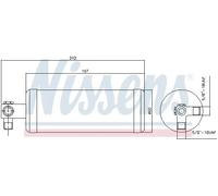 NISSENS 95980 Essiccatore climatizzatore