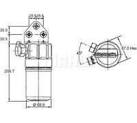 Asciugatrice, condizionatore d'aria MAHLE AD 187 000S