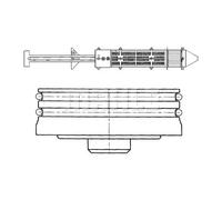 Essiccatore climatizzazione AD 190 000P MAHLE per SEAT FORD VW