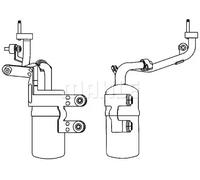 Essiccatore climatizzazione AD 291 000P MAHLE per FORD KUGA I KUGA I VAN