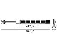 MAHLE AD 56 000P phon e accumulatore per filtro