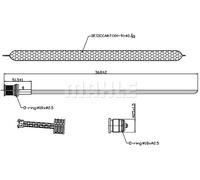 Asciugatrice, condizionatore d'aria MAHLE AD 89 000S