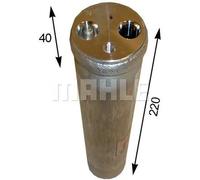 Essiccatore climatizzazione Alluminio AD 80 000S MAHLE per MITSUBISHI SUBARU