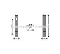 Essiccatore climatizzazione Alluminio MSD471 AVA QUALITY COOLING