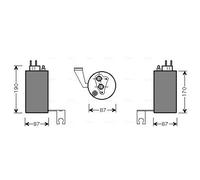 PRASCO CRD084 Essiccatore climatizzatore
