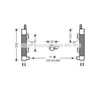 AVA COOLING SYSTEMS VOD153 Essiccatore climatizzatore