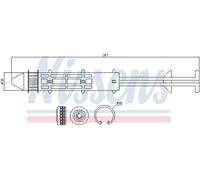 ESSICCATORE DELL'ARIA CONDIZIONATA NISSENS PER VW AUDI SEAT SKODA NIS95319