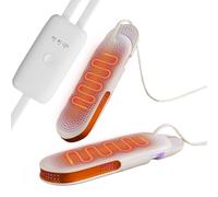 Essiccatore di scarpe portatile, asciugacapelli per scarpe da ginnastica - Macchina per asciugatura per scarpe UV Portatore | Outdoor interno Usa attrezzatura ignifuga, odore che rimozione con timer p