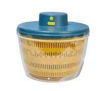 Essiccatore elettrico for verdure, centrifuga for la pulizia rapida, separazione di frutta e verdura, centrifuga for insalata da cucina(Blue)