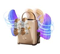 Essiccatore per scarpe a 6 bracci, con timer e funzione antibatterica, per calzini, guanti da calcio, prodotti per la cura delle scarpe del Regno Unito