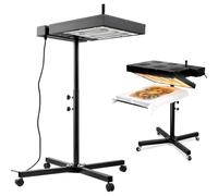 Essiccatore Per Serigrafia, Asciugatura Inchiostri E Abbigliamento | Grande Pannello Riscaldante, Temp. 32-212°F, Altezza 80-120cm, Protegge Tessuti, Aumenta Produttività(18 x 18)