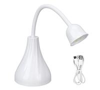 Essiccatore per smalto gel ricaricabile Lampada per unghie UV ruotabile ad asciugatura rapida Strumento per nail art a forma di rosa per uso domestico Salone di bellezza Materiale