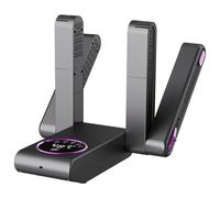 Essiccatore per stivali telescopico per scarpe, funzionamento silenzioso, timer intelligente, elimina l'odore e l'umidità dai guanti per stivali da lavoro (S)