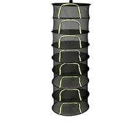 Essiccatore pieghevole for erbe aromatiche e verdure, 2-8 strati, rete for essiccazione for pesci, erbe aromatiche, cesto appeso con rete, fiori, boccioli e piante. Rete per Essiccazione(8-Tier)