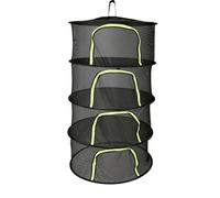 Essiccatore pieghevole for erbe aromatiche e verdure, 2-8 strati, rete for essiccazione for pesci, erbe aromatiche, cesto appeso con rete, fiori, boccioli e piante. Rete per Essiccazione(4-Tier)