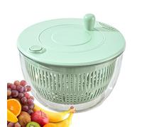 Essiccatore vegetale - Insalata trasparente Insalata con azione pompa, ciotola ad asciugatura rapida | Insalata fresca, rondella di lattuga e asciugatrici, strumento da cucina per verdure croccanti, s