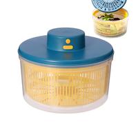 essiccatore verdure e centrifuga insalata capacità 3L, miscelatore elettrico insalata asciugatrice ricarica USB compatta facile da usare per madri persone consapevoli della salute