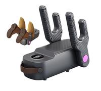 Essiccatori per Scarpe da Ginnastica | Scaldastivali con Timer a 3 Livelli e Griglia Riscaldante - Asciugaboot Pieghevole e Guanti - Per Viaggi Invernali Lavoro All'Aperto Campeggio Casa Spogliatoi Do