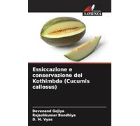 Essiccazione e conservazione del Kothimbda (Cucumis callosus)