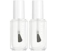 Essie Expressie Smalto ad asciugatura rapida, Lunga tenuta, Risultato professionale, Always Transparent (390), 10 ml (Confezione da 2)