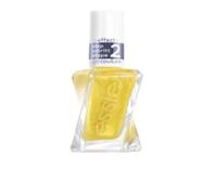 Essie Gel by Essie, smalto per unghie - 565 oro crushed top coat gel luccicante con effetto metallizzato riflettente e durata fino a 15 giorni, 13,5 ml