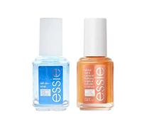 Essie Kit con Base e Top Coat All-in-One & Olio per Unghie e Cuticole, Per Unghie Sane e dal Colore che Dura a Lungo, Risultato professionale fino a 12 Giorni, 13,5 ml+13,5 ml