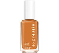 Essie Smalto ad asciugatura rapida "expressie", n. 110 saffr on the move, marrone, formula vegana, 10 ml