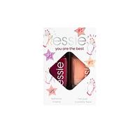 Essie Smalto Essie Base, Due Smalti Uno sui Toni del Rosa ed Uno Bordeaux, Bahama Mama e Not Just A Pretty Face, Confezione da 2