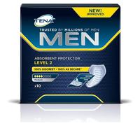 Essity Italy ESSITY ITALY Tena Men Active Fit Levello 2 - 10 Assorbenti Per Incontinenza