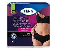 Essity Tena Silhouette Noir mutandina assorbente, taglia M 12pz