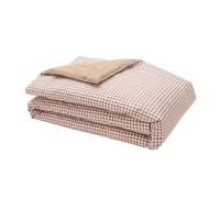 Essix Edredon stampato in percalle di cotone, Vichy, Made in Francia, 130 x 200 cm