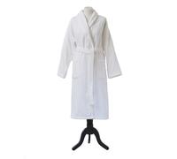 Essix Home Collection, Accappatoio in Cotone con Cappuccio, Bianco (Weiß), L