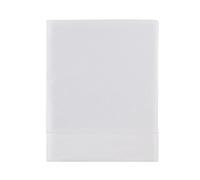 Essix Home Collection - Lenzuolo, in Percalle di Cotone, 100% Cotone, Bianco, 180 x 290 cm